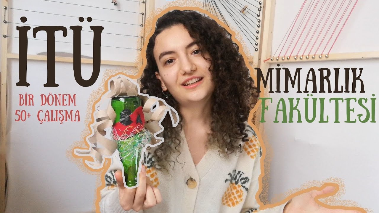 İTÜ MİMARLIK FAKÜLTESİNDE NELER YAPIYORUZ? | birinci yarıyıl #itü #mimarlık