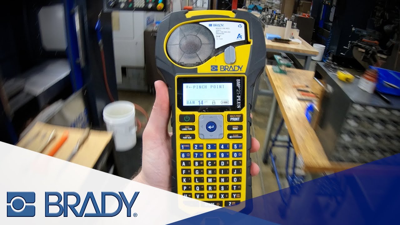 BMP21-PLUS Label Printer | Dependable. Anywhere.