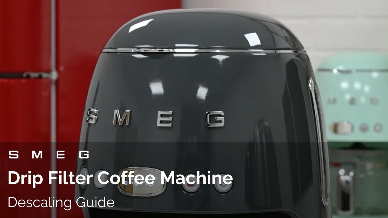How to Descale Your Drip Filter Coffee Machine | Smeg DCF02