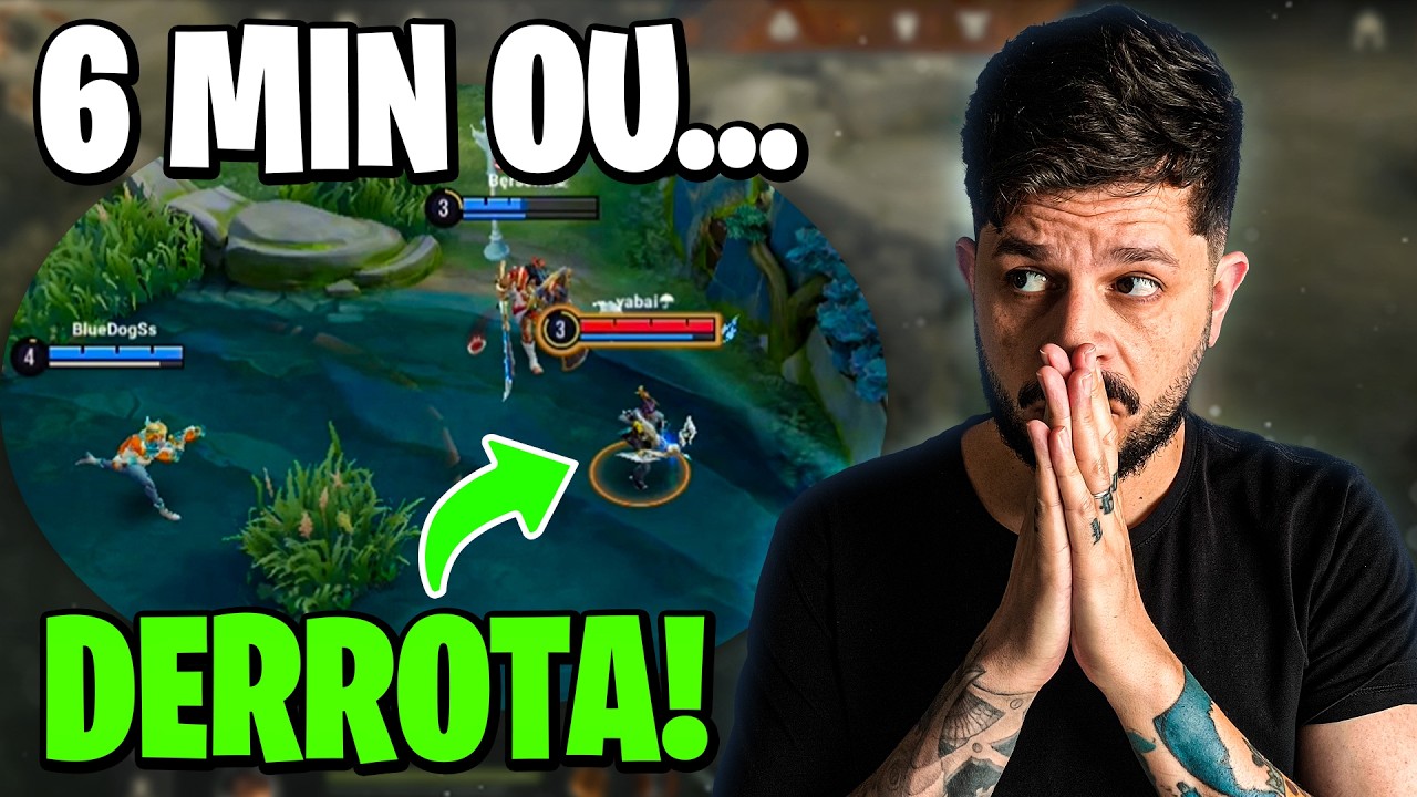 A REGRA DOS 6 MINUTOS QUE DECIDE O JOGO DO ATIRADOR