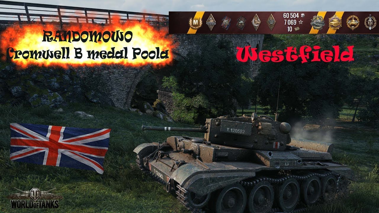 Cromwell B, Westfield, Standard - Medal Poola