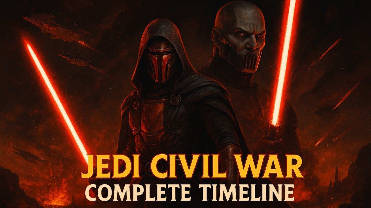 3+ Hours of The JEDI CIVIL WAR Complete Timeline To Fall Asleep To