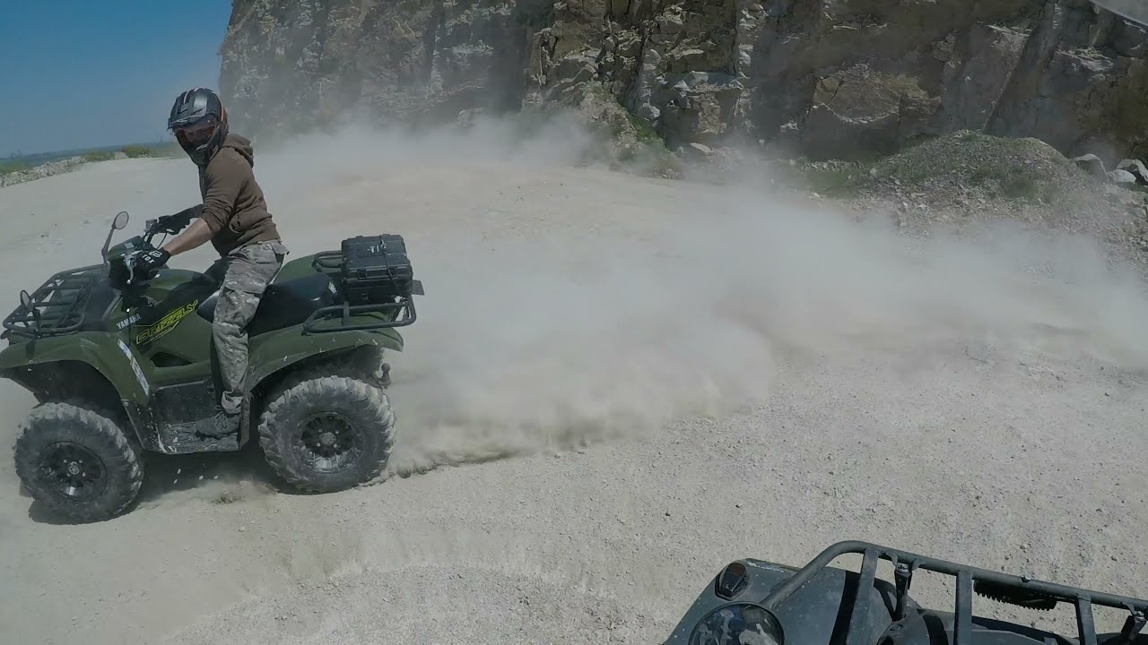 Yamaha grizzly 700 just see the views