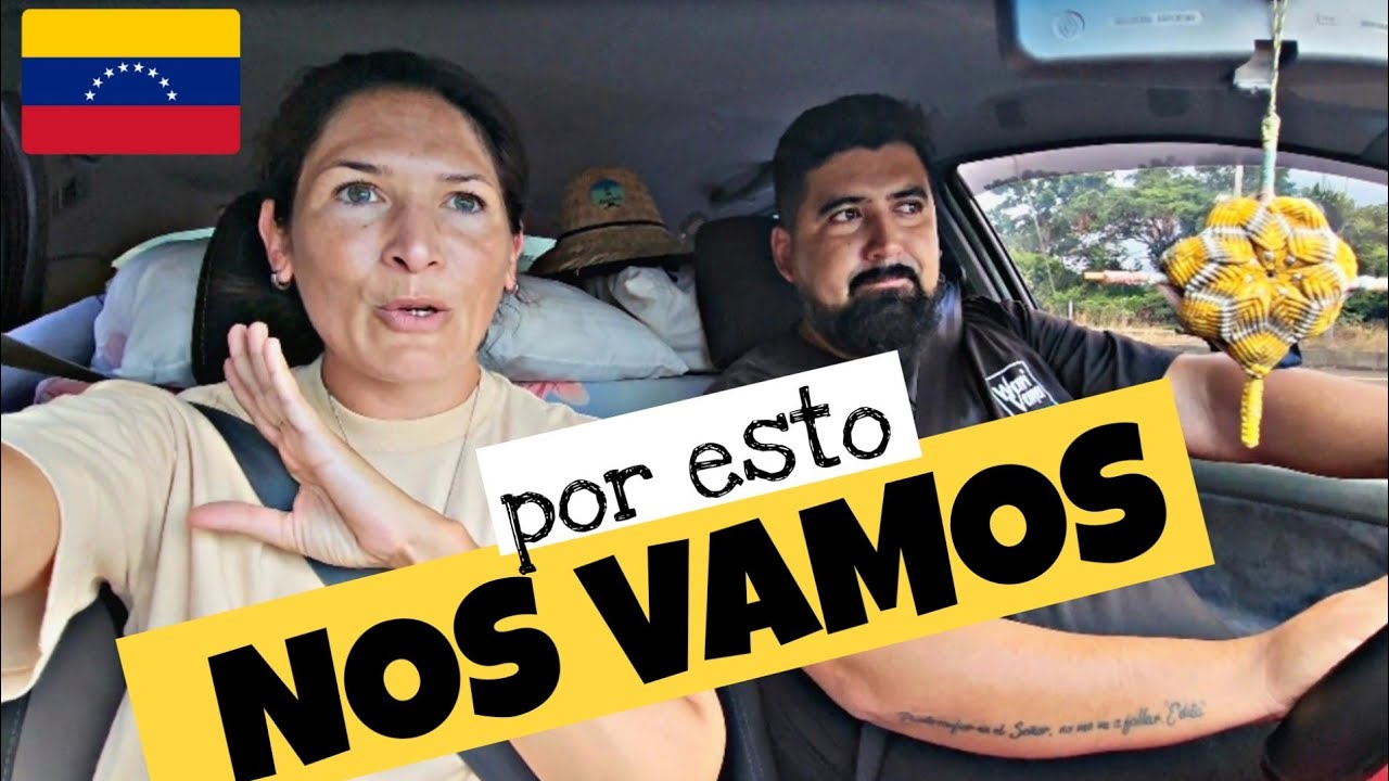 🚨DIFÍCIL SALIR de Venezuela | cruzamos la frontera hacia Colombia 🚗