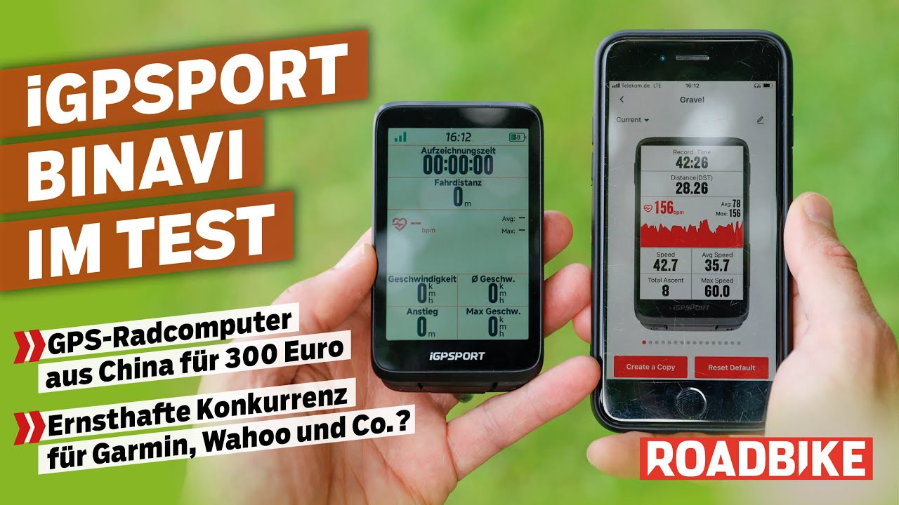 Günstiger GPS-Radcomputer im Test: Der iGPSport BiNavi will Garmin, Wahoo und Co. angreifen
