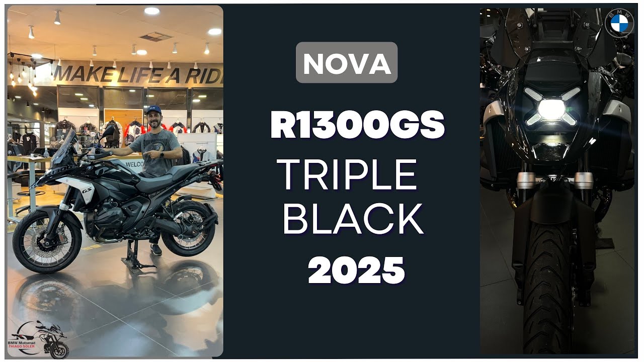 Nova R1300GS TRIPLE BLACK 2025