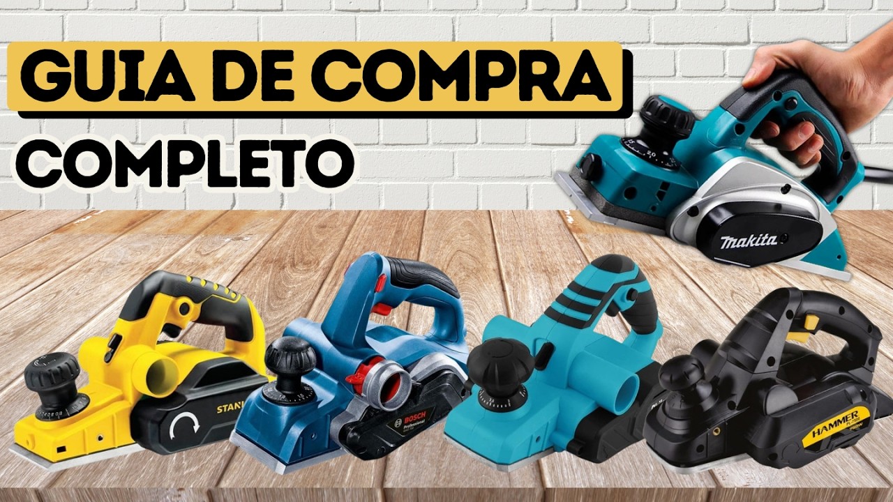 PLAINA ELÉTRICA: QUAL A MELHOR? Bosch, Makita, Stanley, Philco ou Hammer?