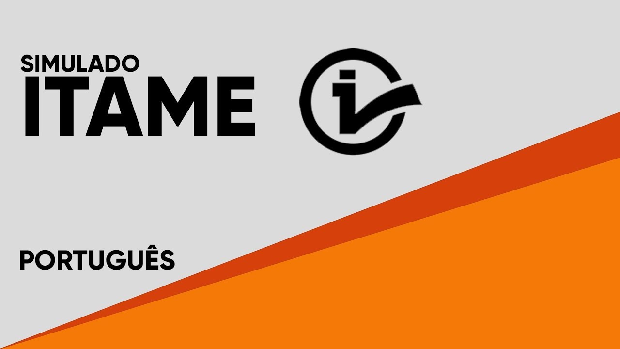 SIMULADO PORTUGUÊS - BANCA ITAME - Prefeitura de Varjão - GO