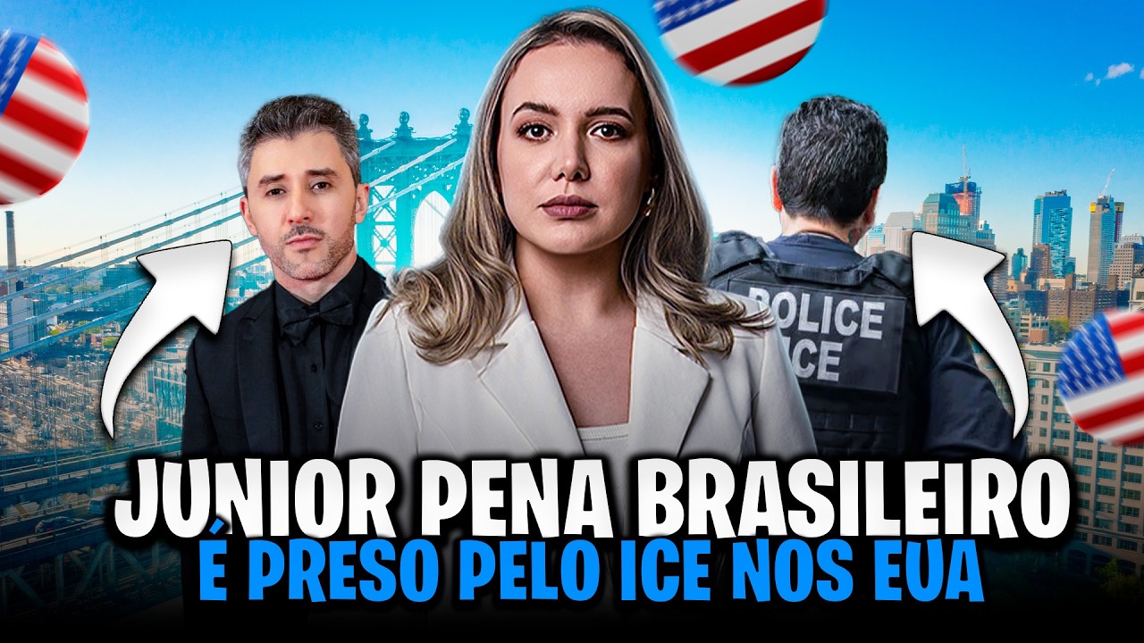 Brasileiro Preso pelo ICE nos EUA: Entenda o Caso de Junior Pena e o Que Pode Acontecer