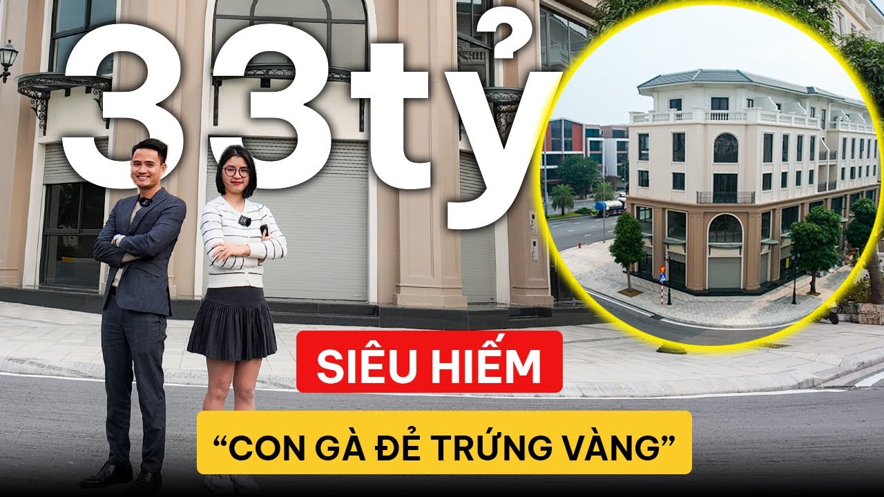 SHOPHOUSE GÓC VIP 3 MẶT TIỀN VỊNH TÂY |VINHOMES OCEAN PARK 3