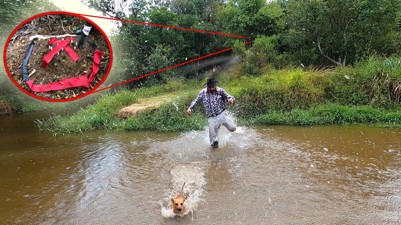 NÃO DEVERIA TER ENCONTRADO ISSO !!! DETECTORISMO NO ACAMPAMENTO CIGANO [ Jack Charles ]