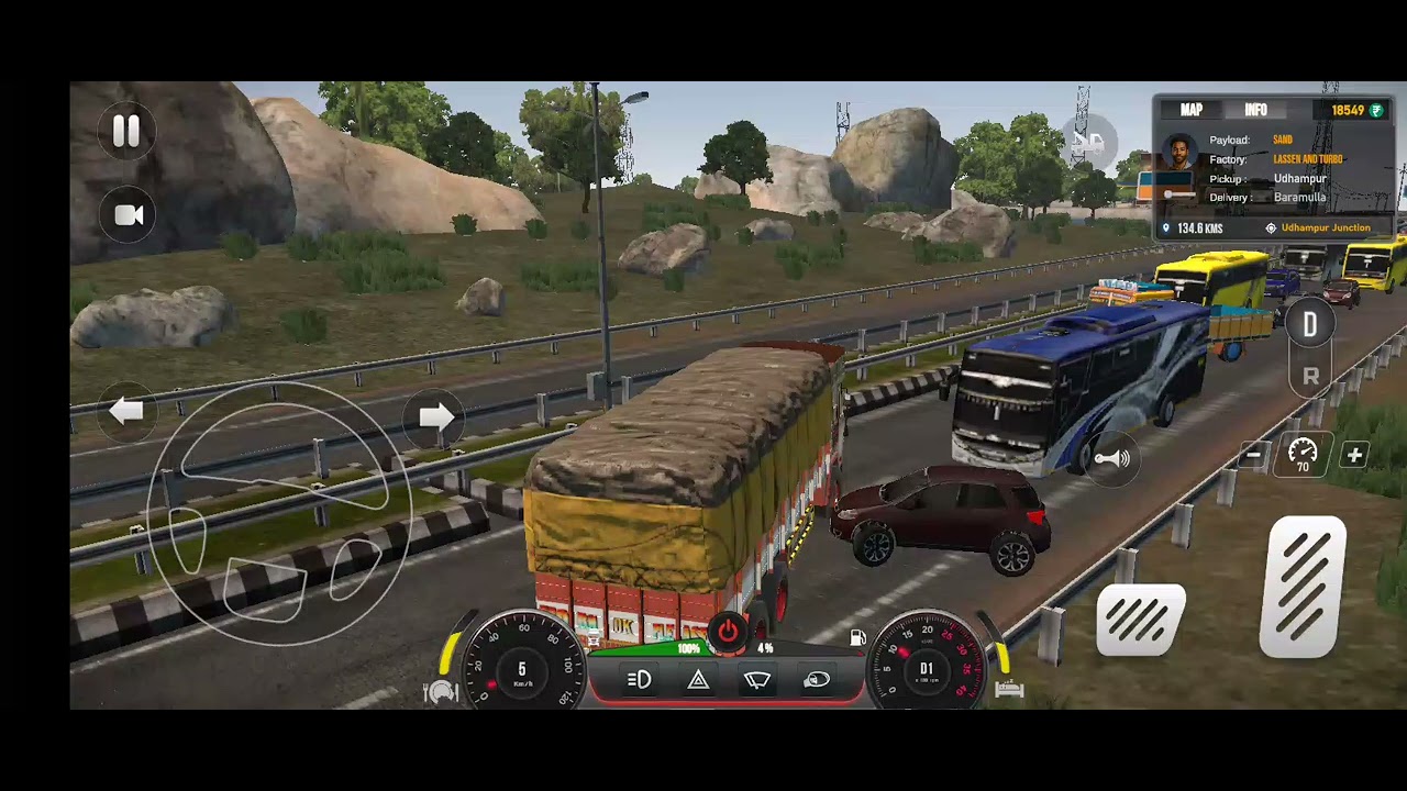 simaltal Reyal truck driving 3D 