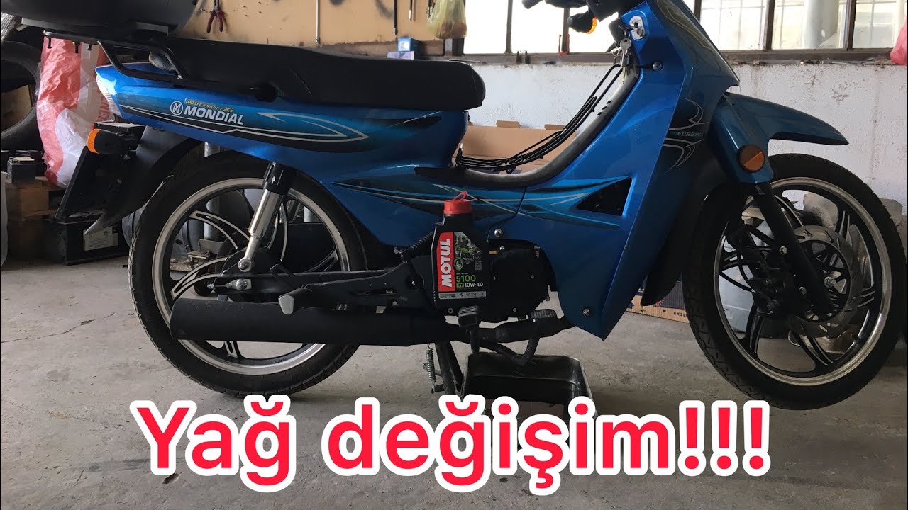 Mondial sfc 100 snappy xi yağ değişimi