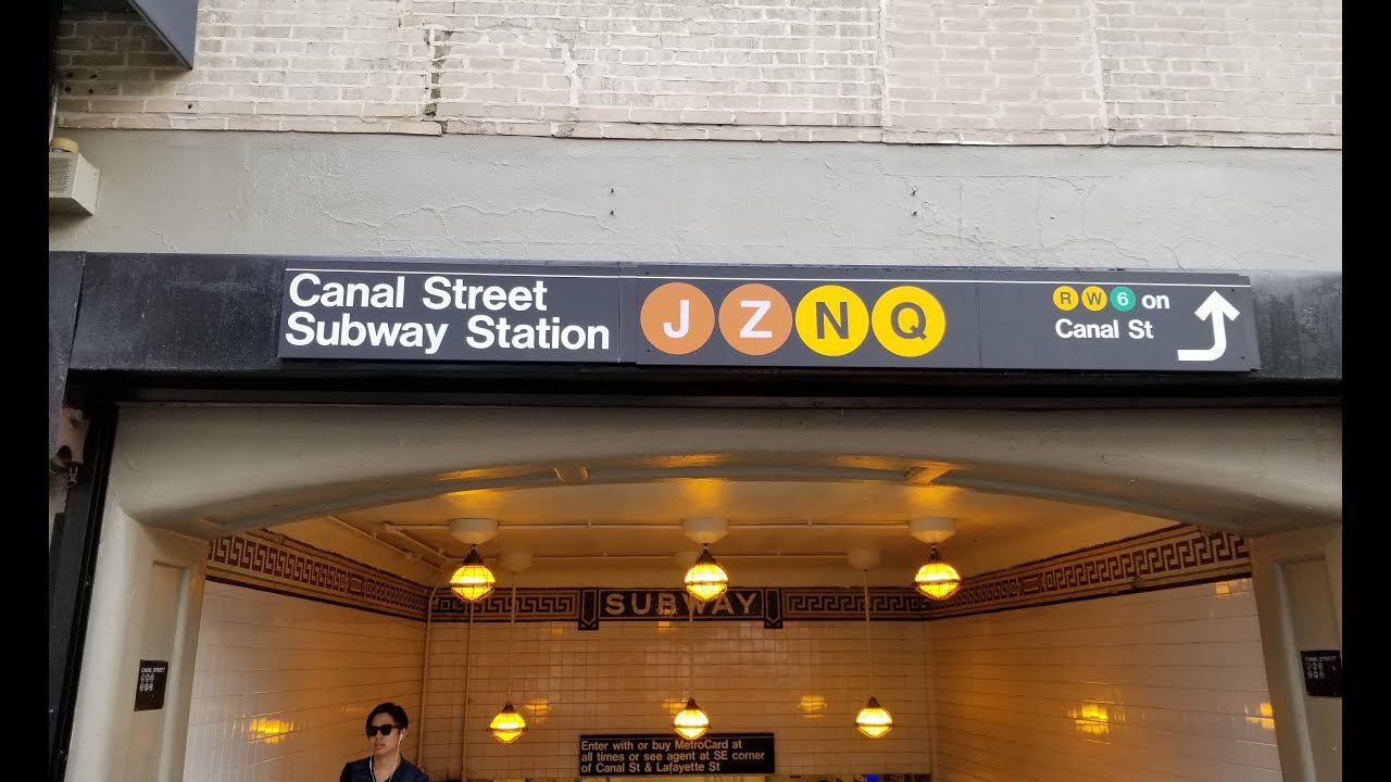 MTA New York City Subway: A Tour Of The Canal Street Station