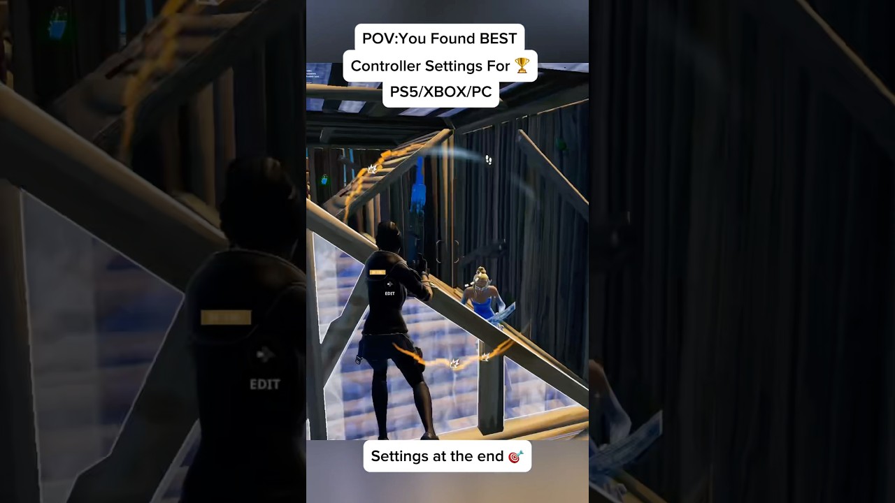 BEST Settings To EDIT Fast on Controller! 🎮 Sensitivity Guide for PC & Console (Fortnite PS5)