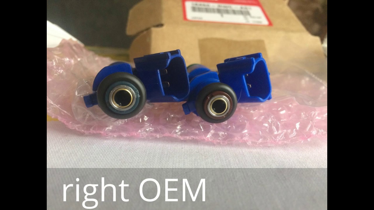 RDX injectors OEM vs FAKE