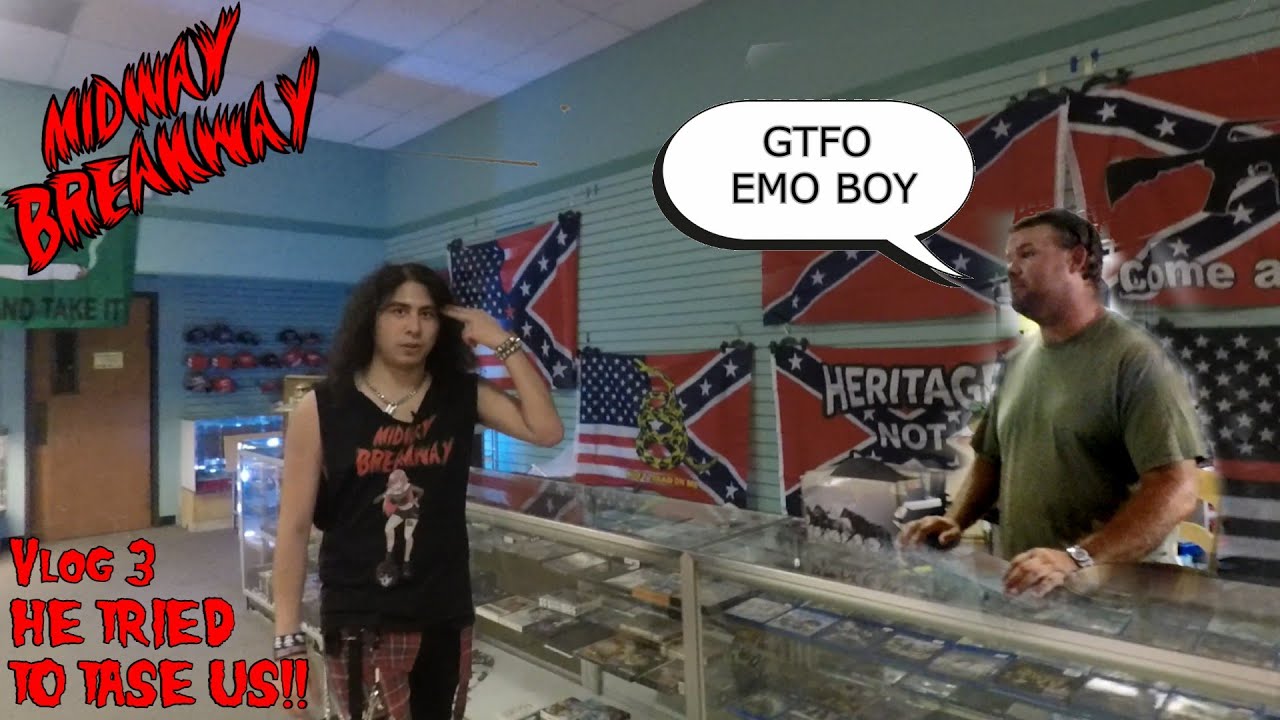 Punks Trolling Trumpies (He Tried To Taze Us Because We're A Emo Poser Metalcore Band)