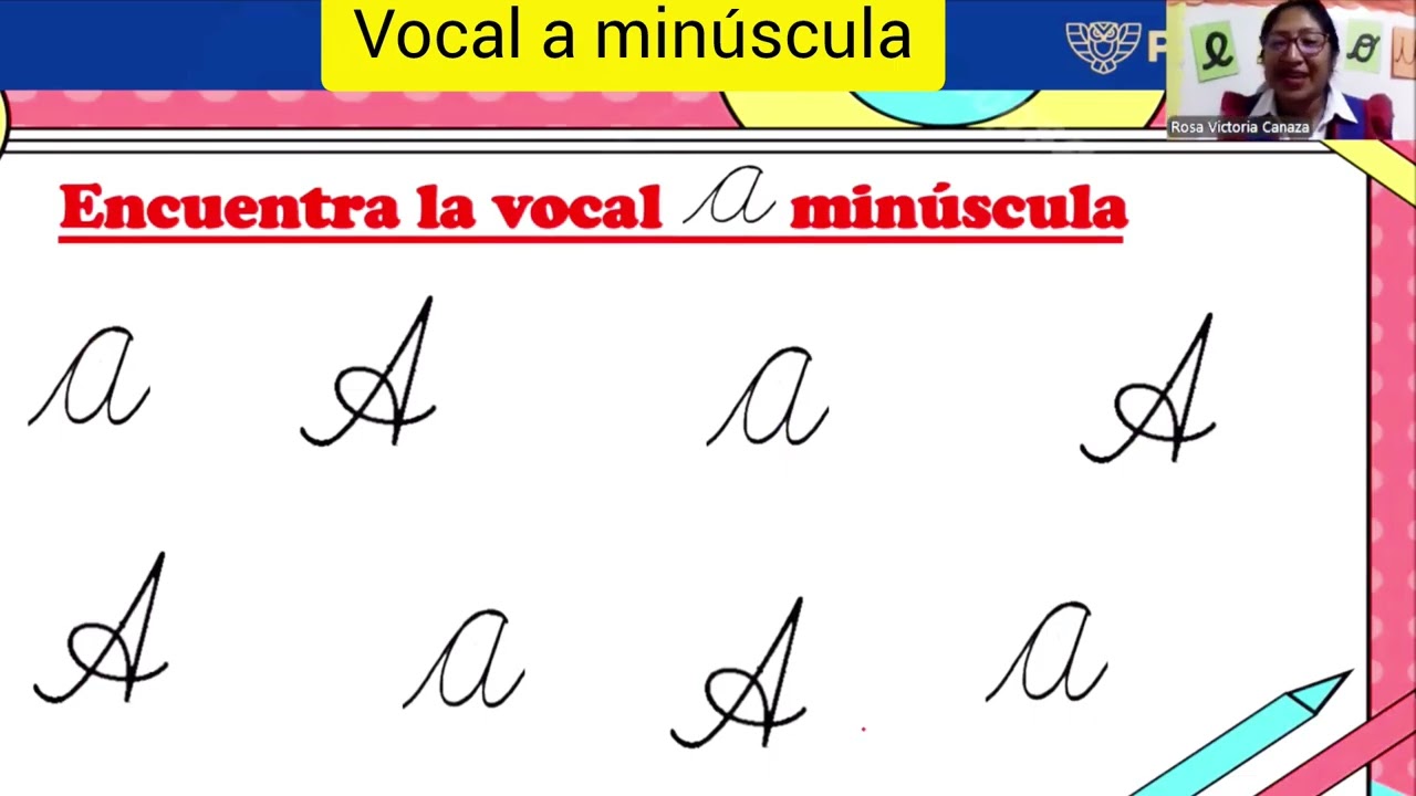 VOCAL a MINÚSCULA