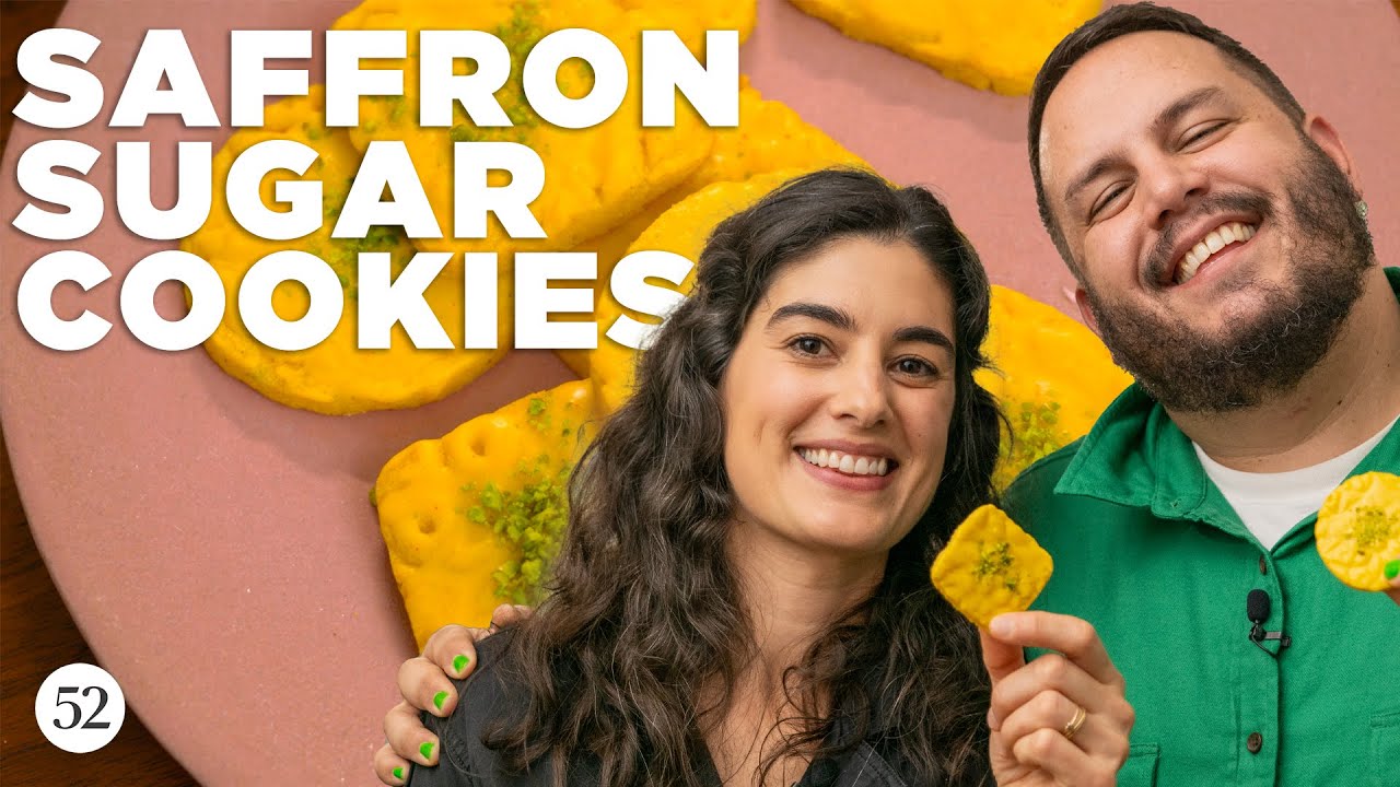 Yossy's Saffron Sugar Cookies | The Secret Sauce with Grossy Pelosi