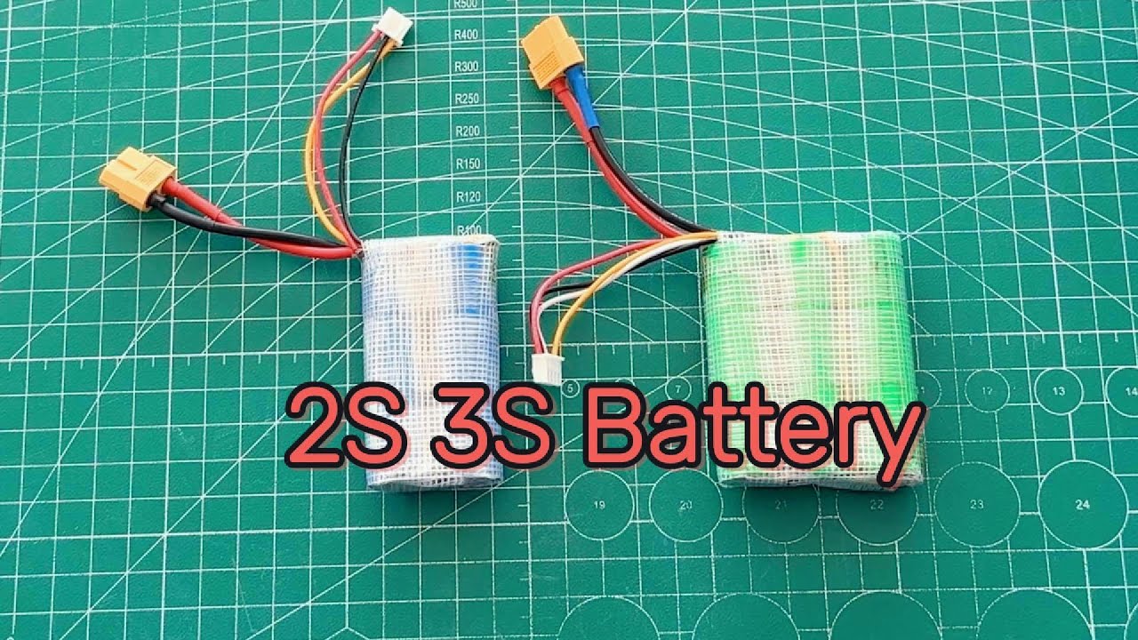 How to Make 2S 3S Battery at Home