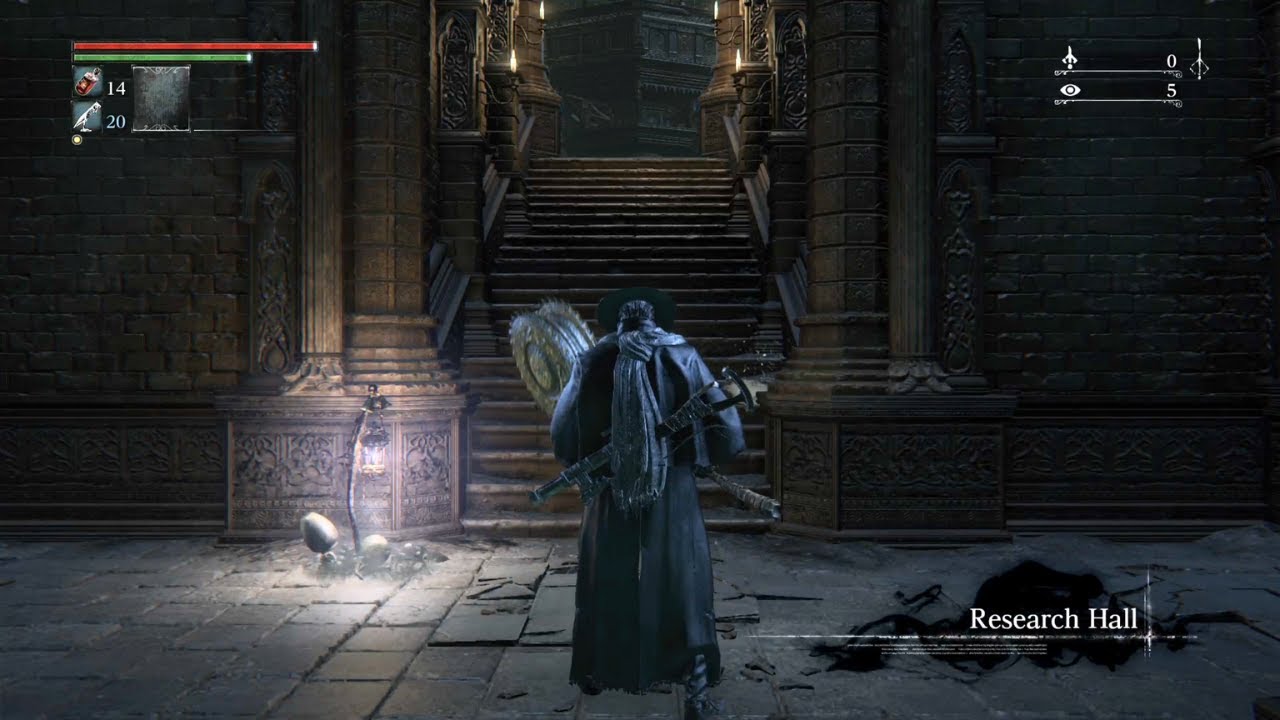 Bloodborne Research Hall Walkthrough
