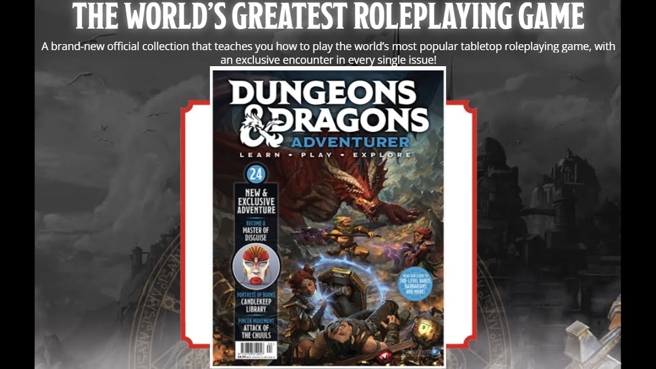 Issue 24 First Look - Dungeons & Dragons Adventurer Hachette Partworks Magazine