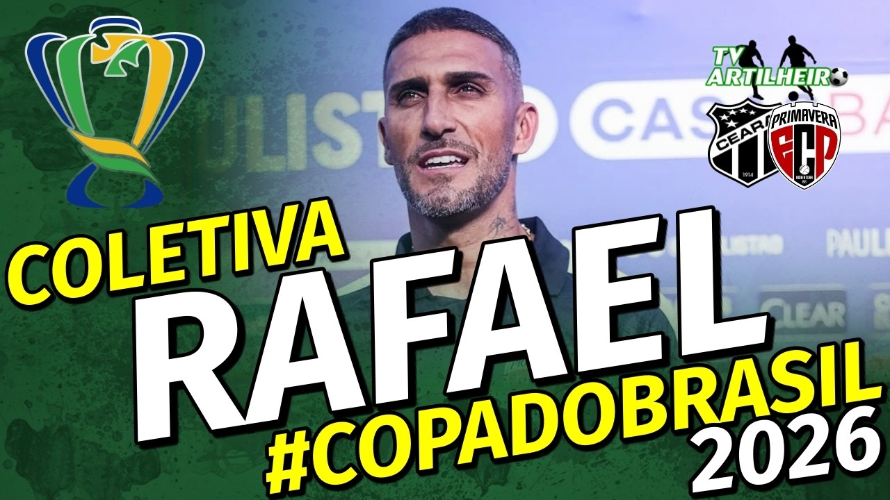 [Copa do Brasil '26] Coletiva Rafael Marques | Pós-Jogo Ceará 2 X 1 Primavera/SP | TV ARTILHEIRO