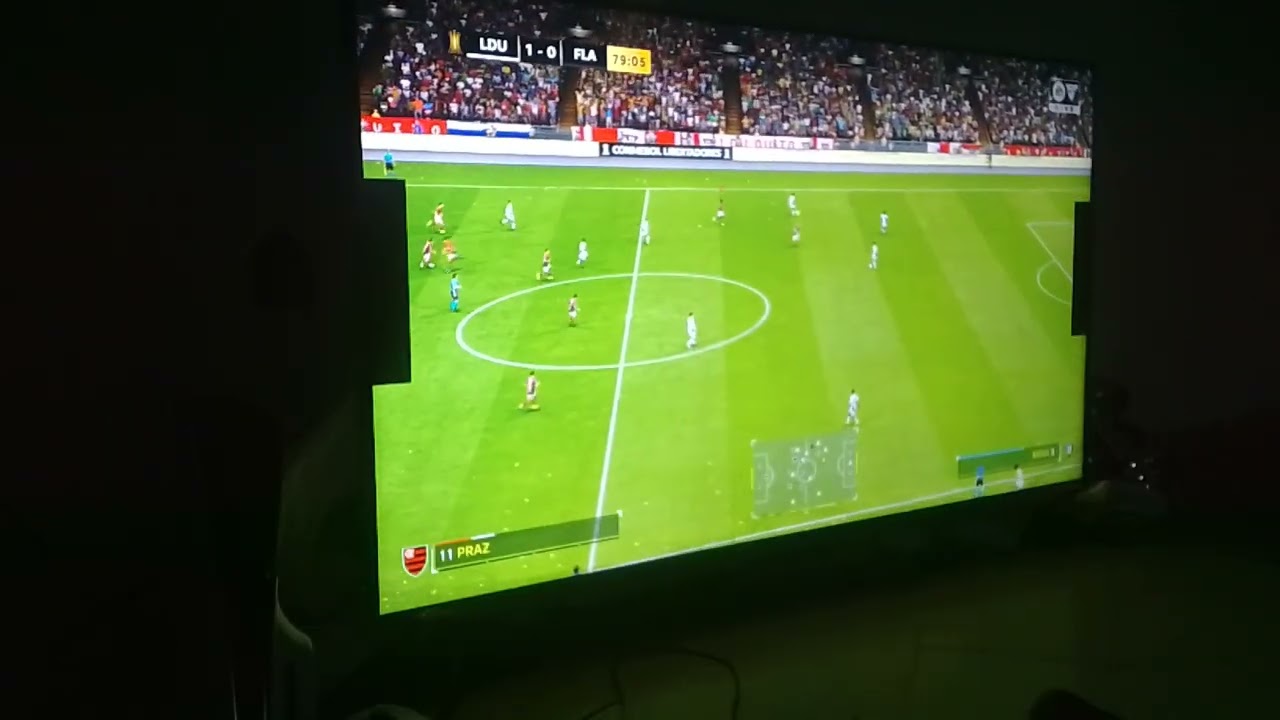 Trying to comeback from 1nil down in CONMEBOL Libertadores tournament on fc26....