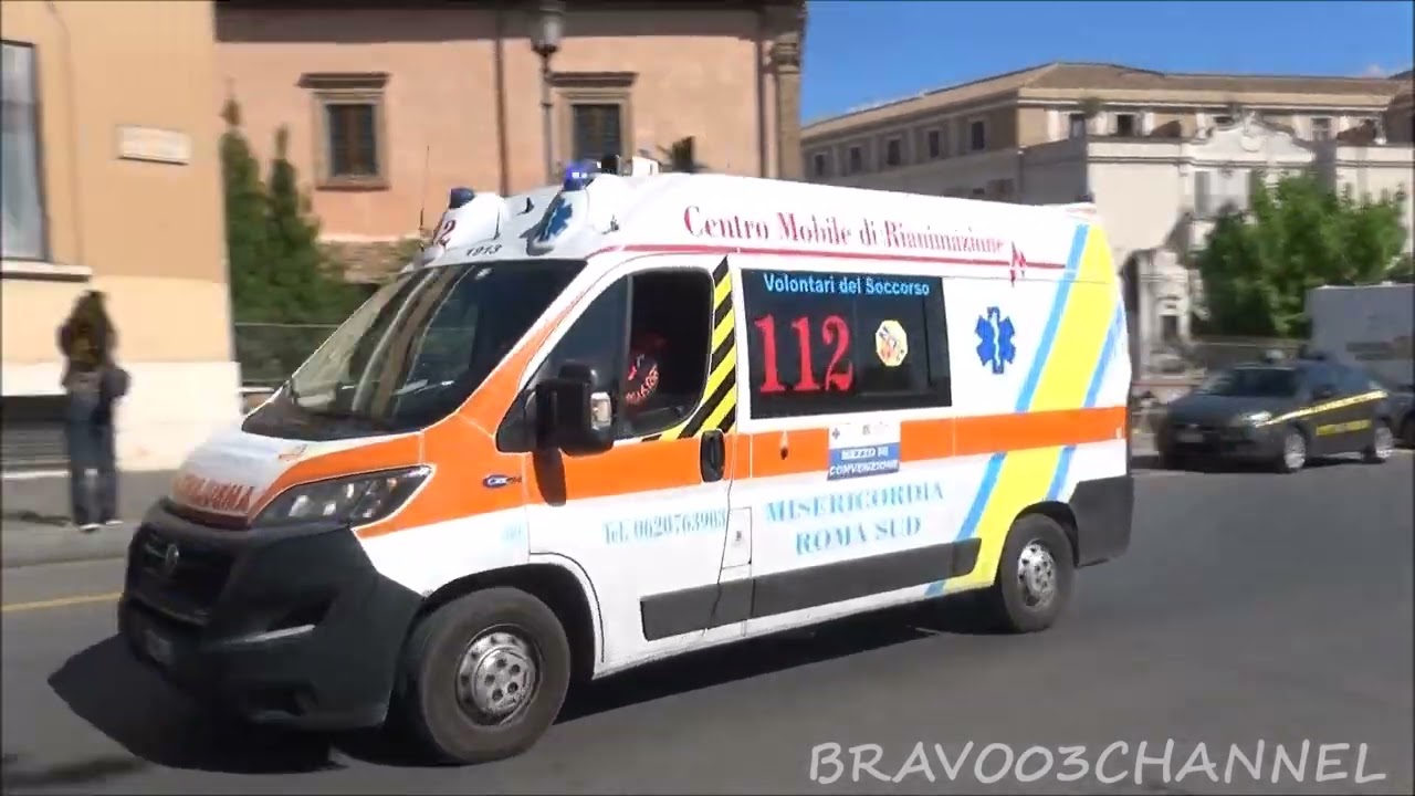 Misericordia Roma Sud in sirena