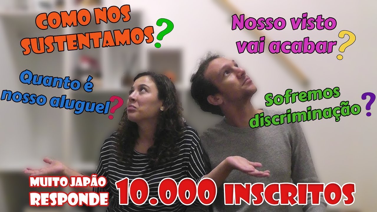 MUITO JAPÃO RESPONDE | 10 MIL INSCRITOS | COMO NOS SUSTENTAMOS? | QUANTO É O ALUGUEL?