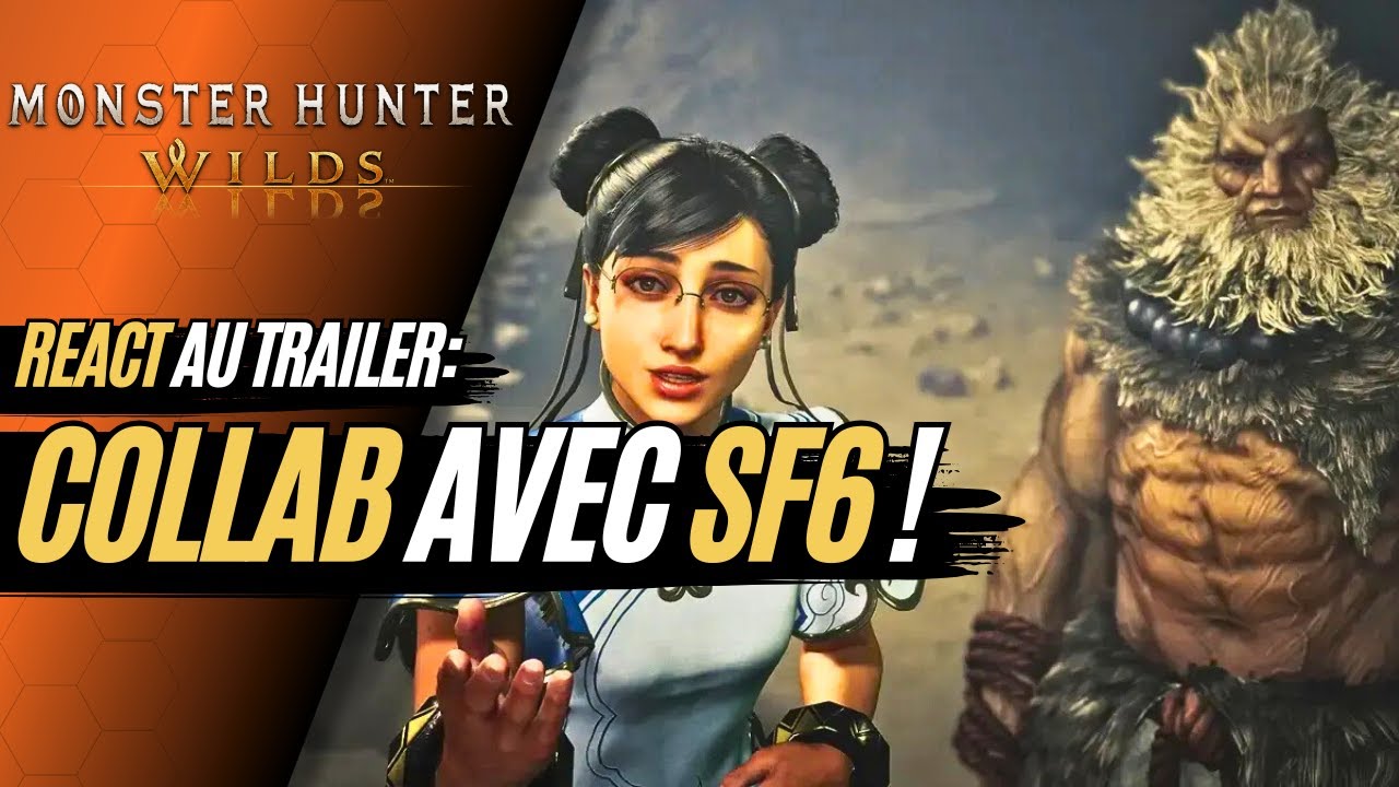 STREET FIGHTER 6 EST DANS MONSTER HUNTER WILDS ! REACT
