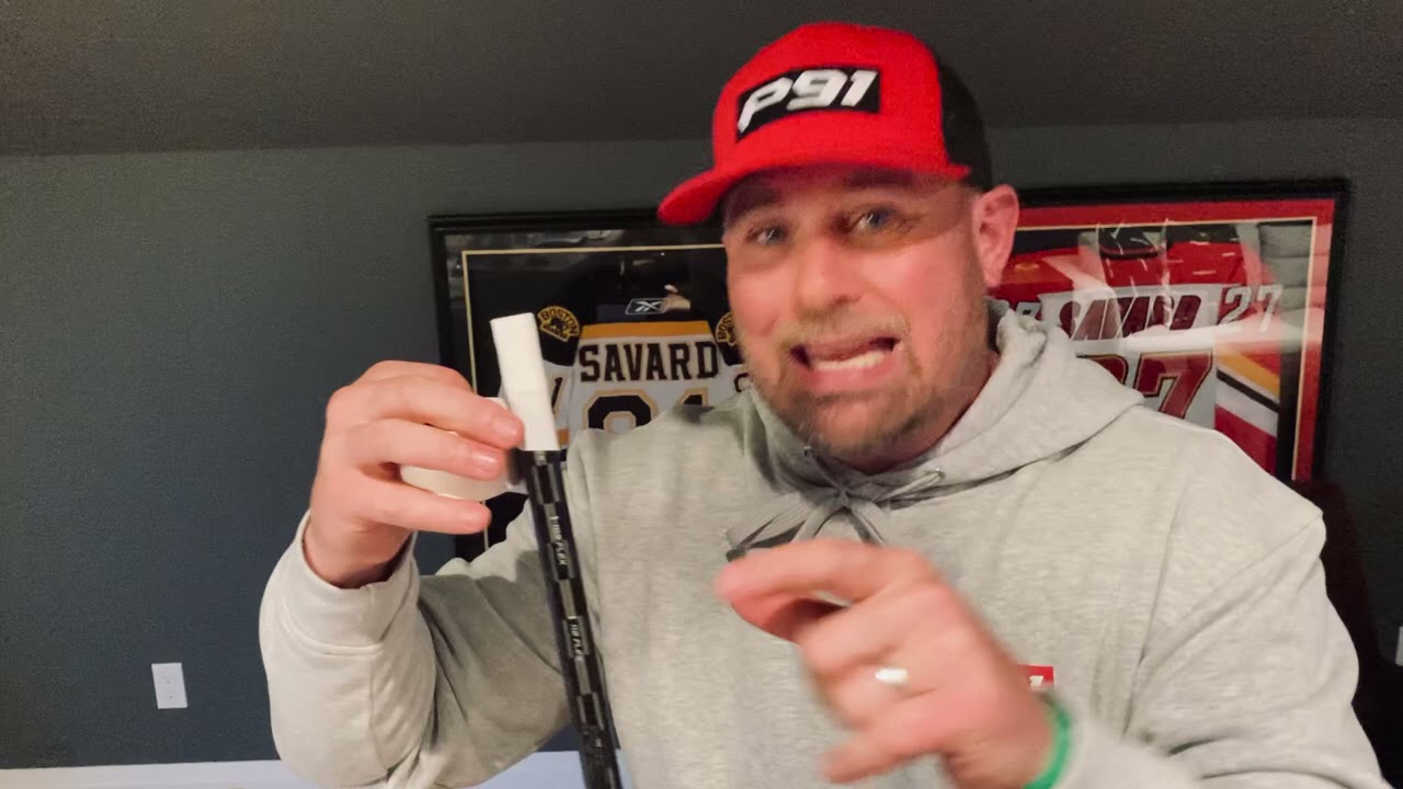 Marc Savard Taping Twigs (Cale Makar)