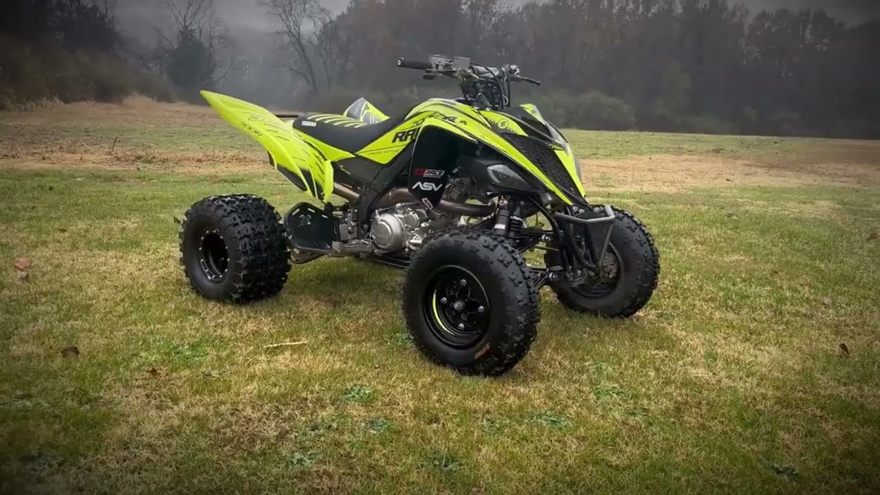 NICECNC | Installing NEW Parts on The Yamaha Raptor 700( Coolant Reservoir, Crankase Cover, Gas cap)