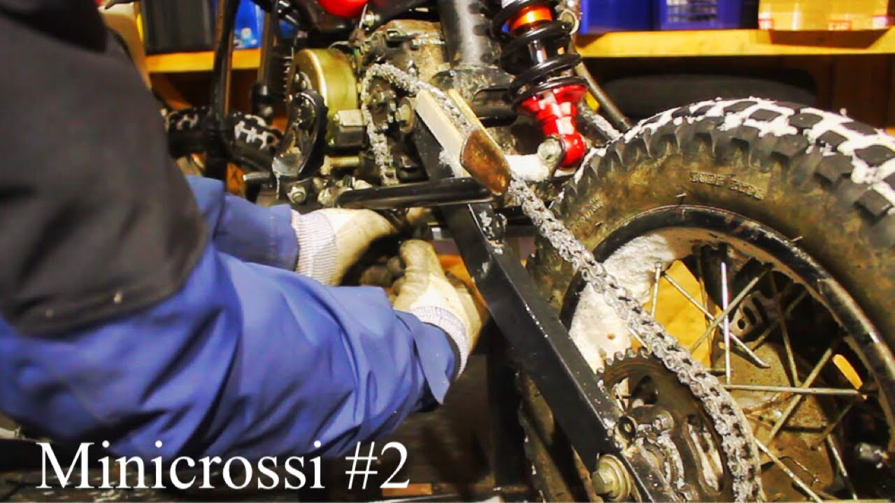 Pientä laittoa ja ajoa // minicrossi tuning #2