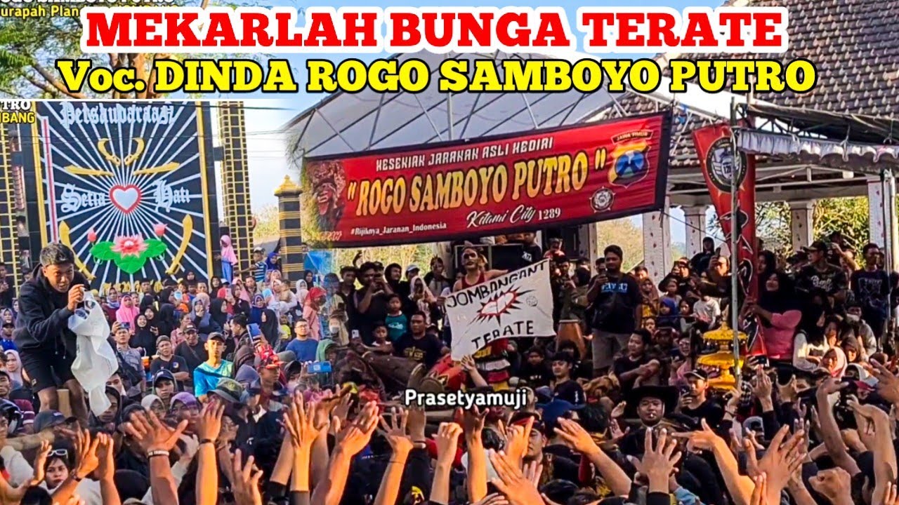 MEKARLAH BUNGA TERATE - Voc. DINDA ROGO SAMBOYO PUTRO