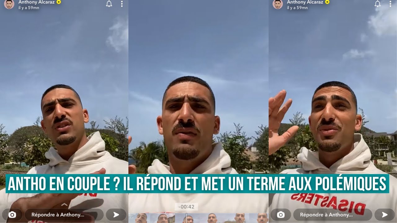ANTHONY ALCATRAZ EN COUPLE ? MAIS PAS AVEC MILLA ? IL R&Eacute;POND AUX RUMEURS