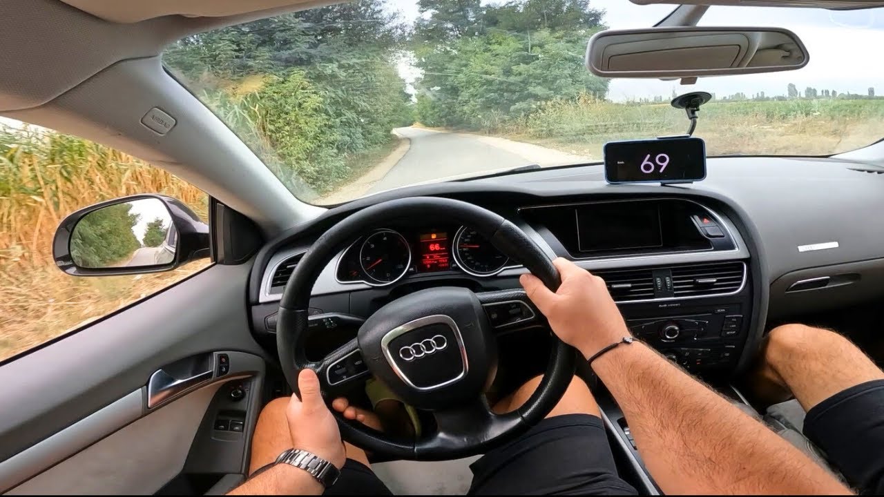 AUDI A5 Coupe 2.7 TDI 2008 [187HP] - POV TEST DRIVE