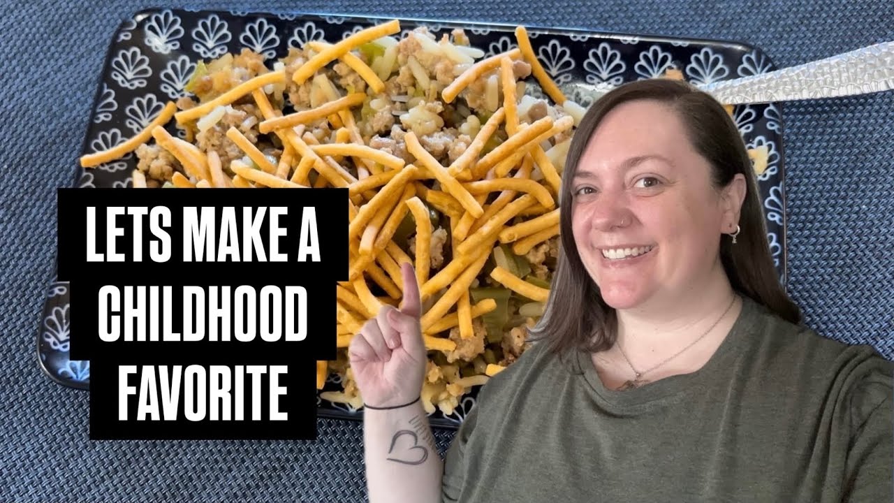 Chow Mein Casserole | Cook With Me