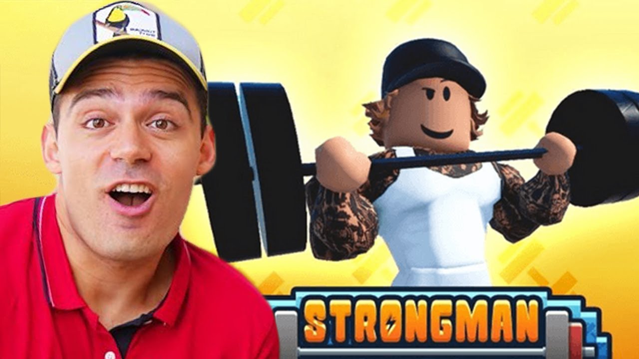 Strongman Simulator in Roblox with Alex Gaming