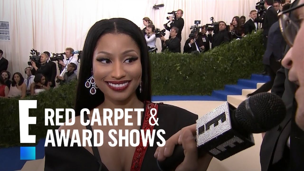 Nicki Minaj Talks New Music at 2017 Met Gala | E! Red Carpet & Award Shows