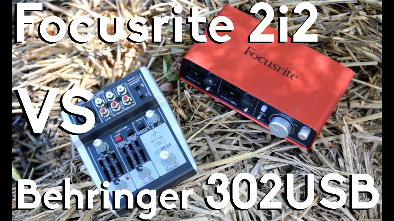 What Should Power Your Mic? | Behringer Xenyx 302USB vs Focusrite Scarlett 2i2