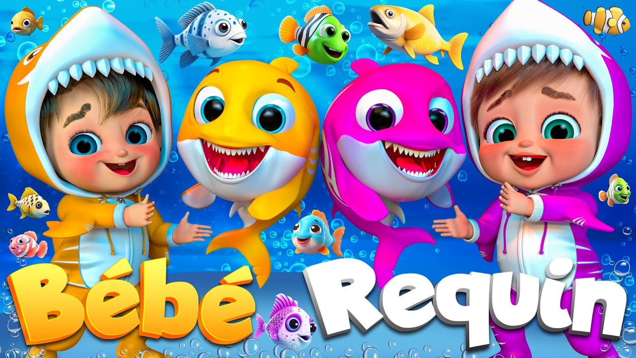 Bébé Requin Journée Joyeuse | Comptines Et Chansons | À Bébé Chanson @SuperLucaLEFrancais