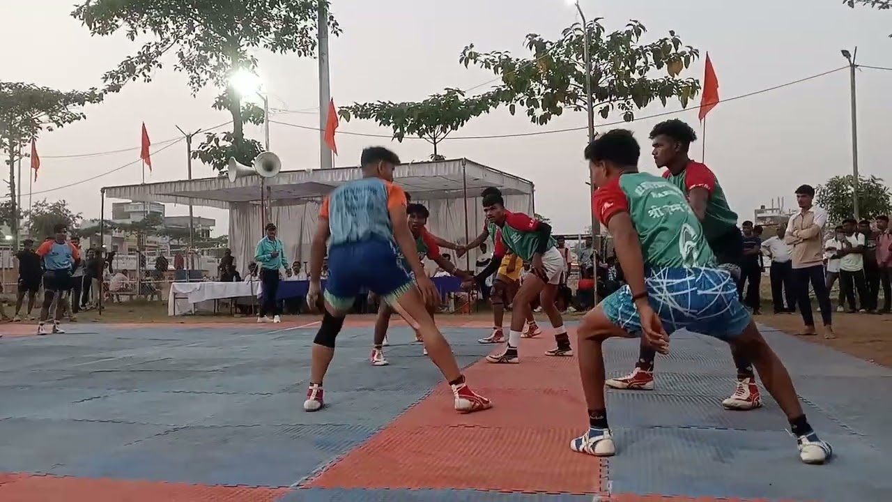 @Kabbadi tournament harda stadium me MPA  Harda,,A,, vs ,,MPA Harda ,,b,, ke vich final mukabla 