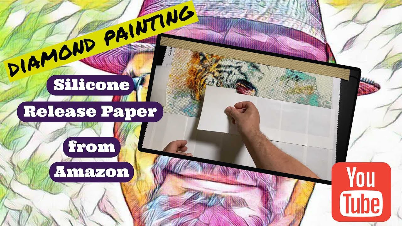 Unboxing And Testing Silicone Release Paper For Diamond Painting From Amazon!