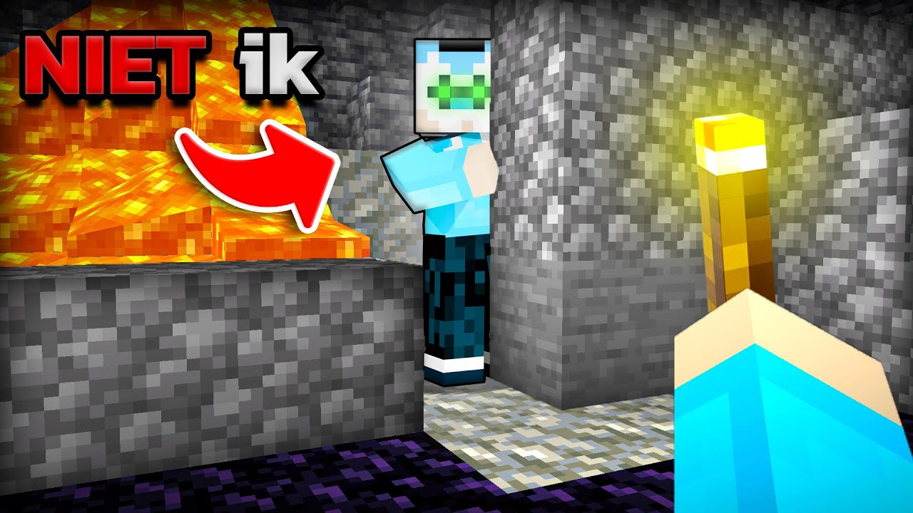 Hij DOET Zich VOOR Als MIJ In Minecraft...