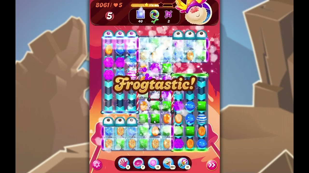 Candy Crush Saga Уровень 8061