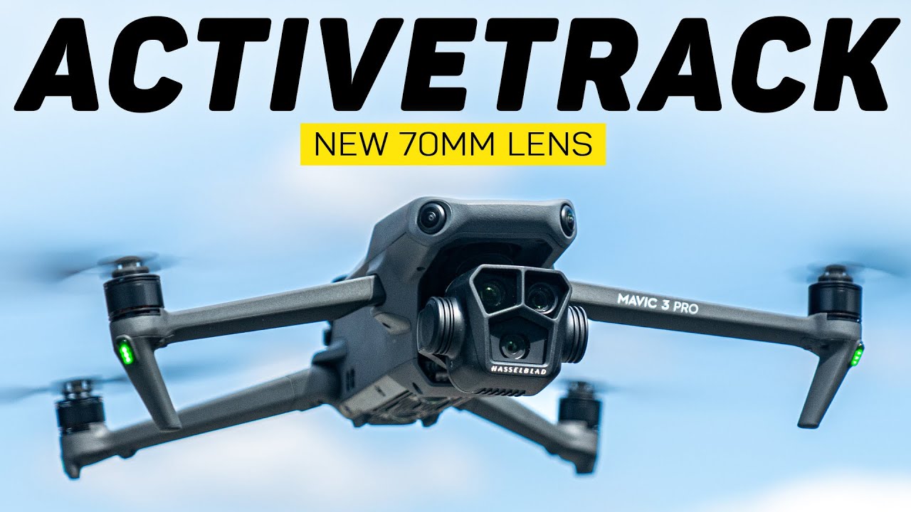 DJI Mavic 3 Pro FULL ActiveTrack Flight с новым объективом