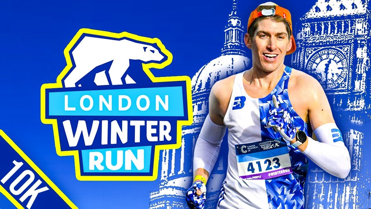 LONDON WINTER 10K 2024. RACING THROUGH CENTRAL LONDON. WHAT AN EVENT! AMAZING RACE VIBES!