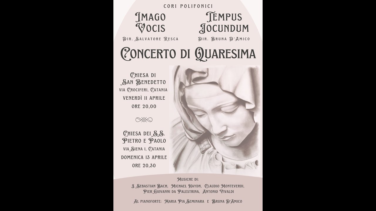 DD) Ave Maris Stella (Claudio Monteverdi) -  Coro Imagovocis -  Concerto Quaresima 2025
