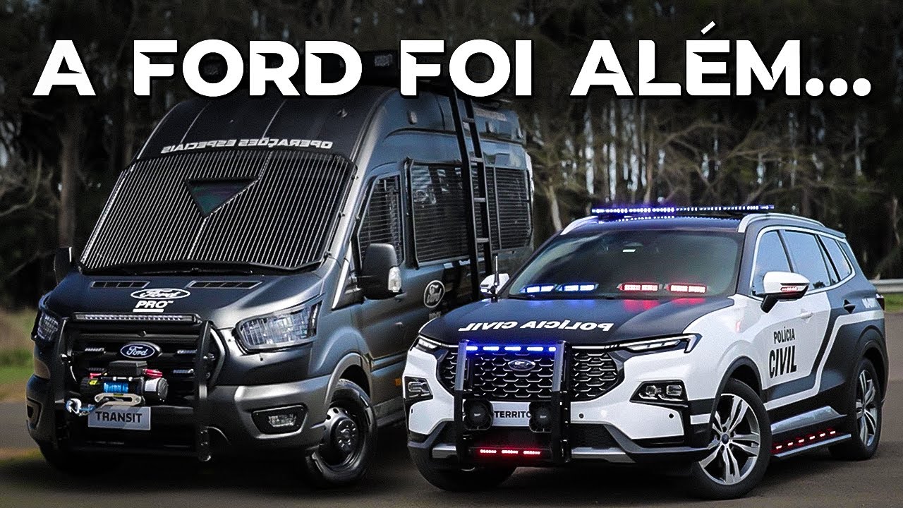 Viatura, Ambulância e mais: os Ford preparados para missões reais!!!